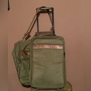 Vintage Hartmann Carry-On Suitcase & Garment Bag